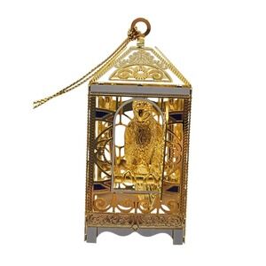 Baldwin 2006 Golden Eagle Lantern Christmas Ornament Collectible Decorative